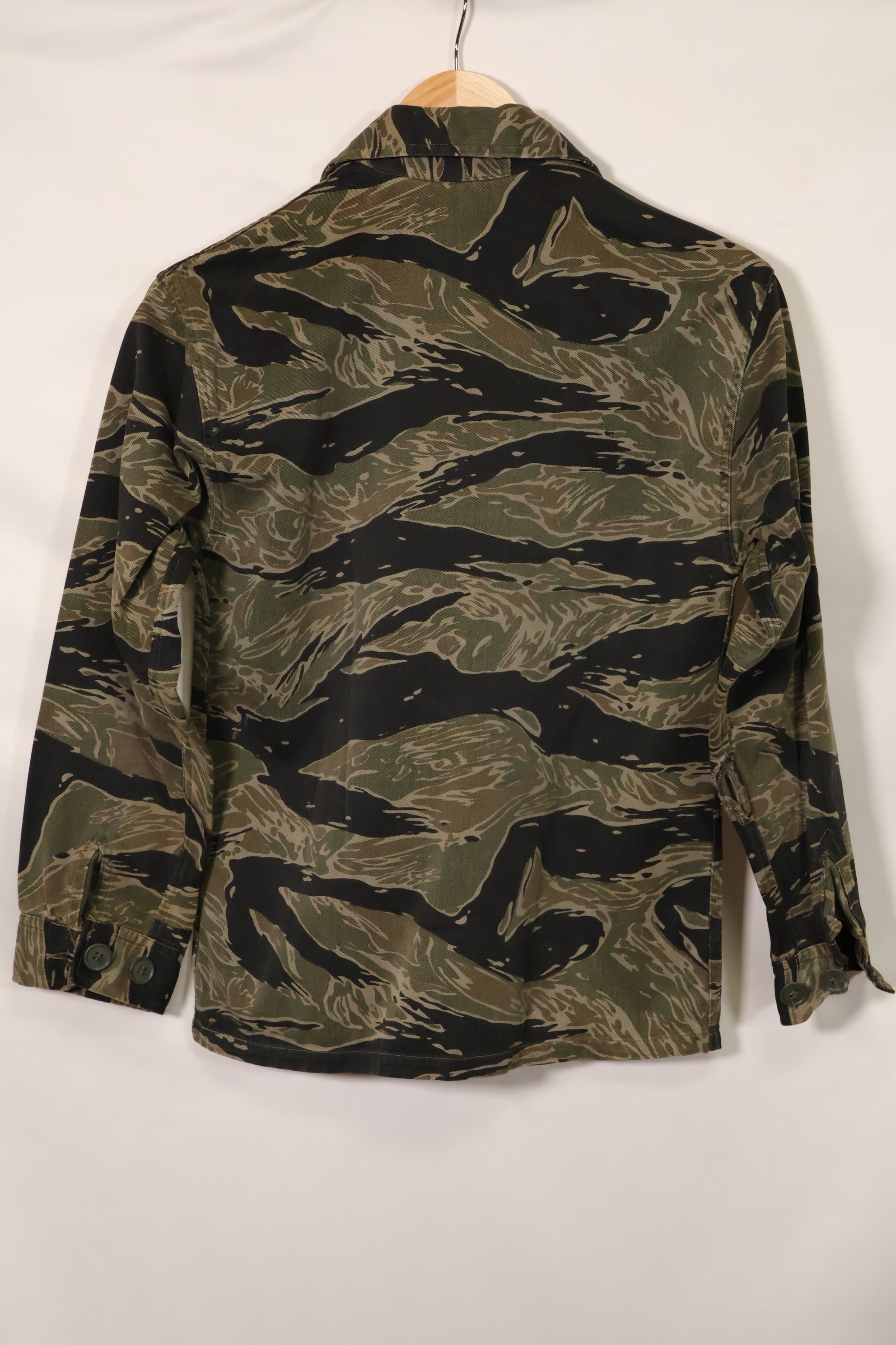 1960's Silver Tiger A-S Tiger Stripe Shirt with Patch, Interpreter Used