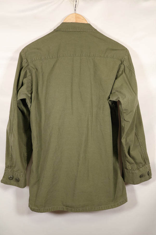 1969 Contract SMALL-REGULAR 4th Model Jungle Fatigue Jacket Used Film Company Release B