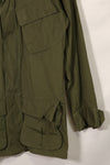 1969 Contract 4th Model Jungle Fatigue Jacket X-S-R Used with Patches