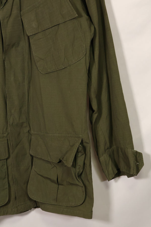 1969 Contract 4th Model Jungle Fatigue Jacket X-S-R Used with Patches