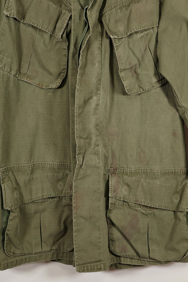 1969 Contract SMALL-REGULAR 4th Model Jungle Fatigue Jacket Used Film Company Release C