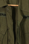 1969 Contract 4th Model Jungle Fatigue Jacket X-S-R Used with Patches