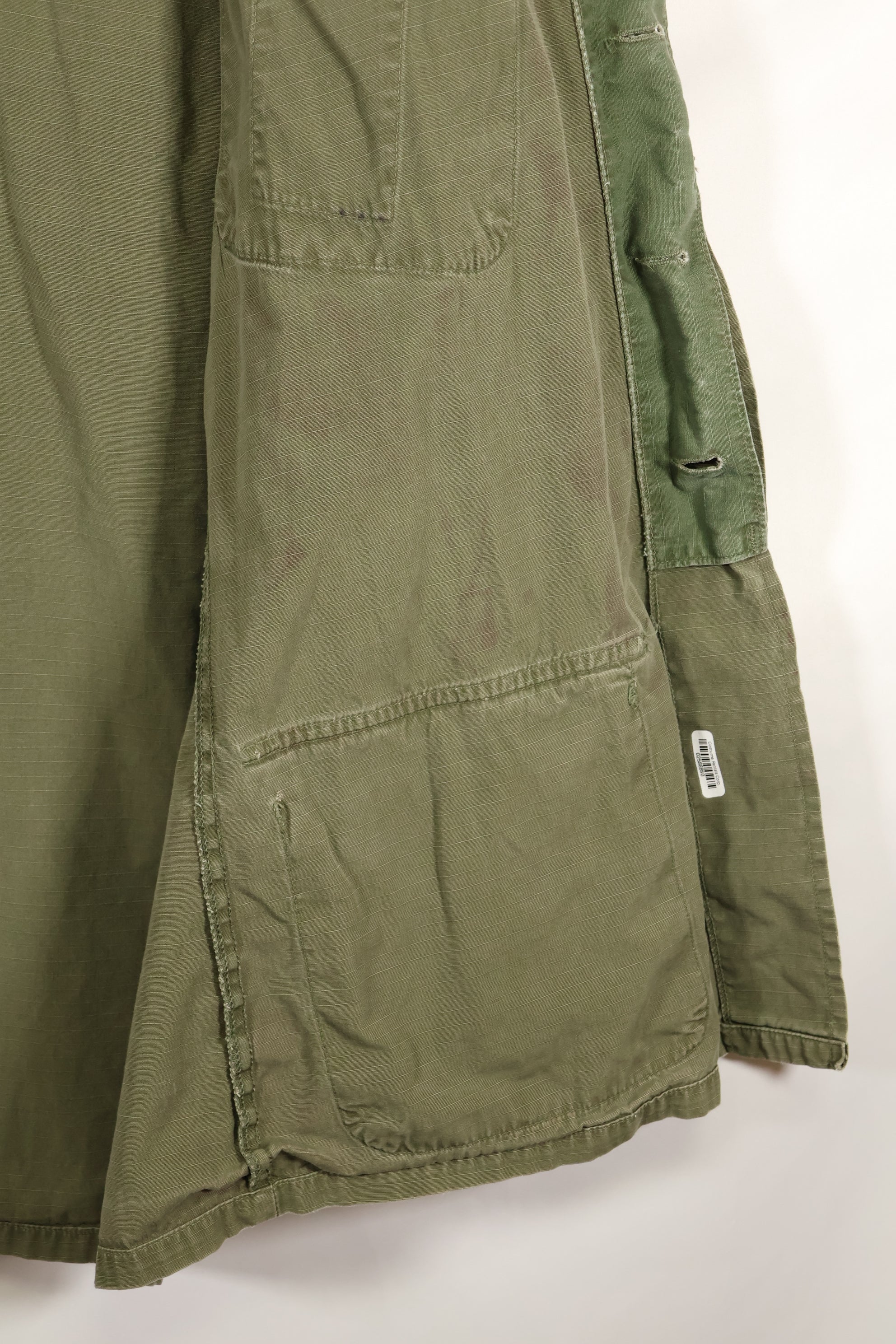 1969 Contract SMALL-REGULAR 4th Model Jungle Fatigue Jacket Used Film Company Release C