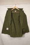1969 Contract 4th Model Jungle Fatigue Jacket X-S-R Used with Patches