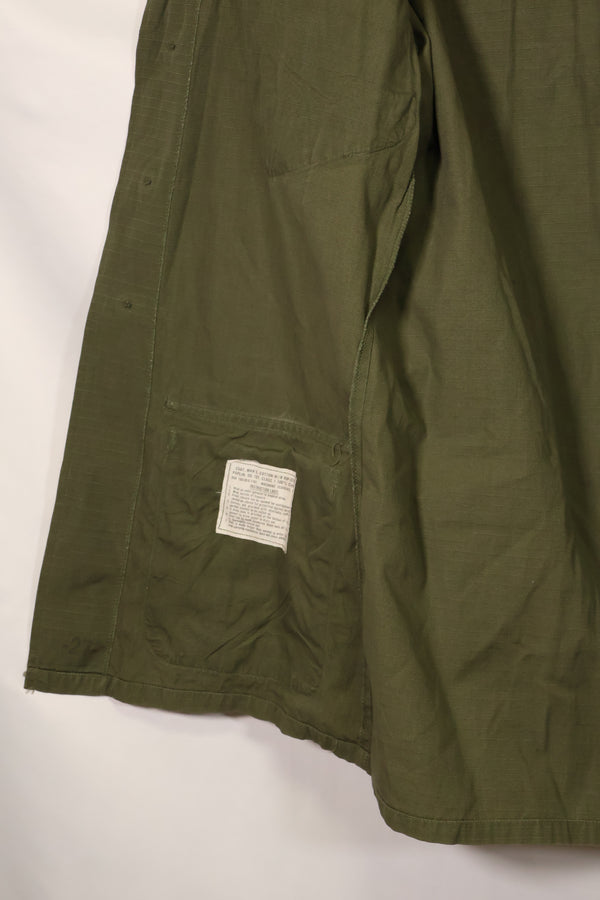 1969 Contract 4th Model Jungle Fatigue Jacket X-S-R Used with Patches