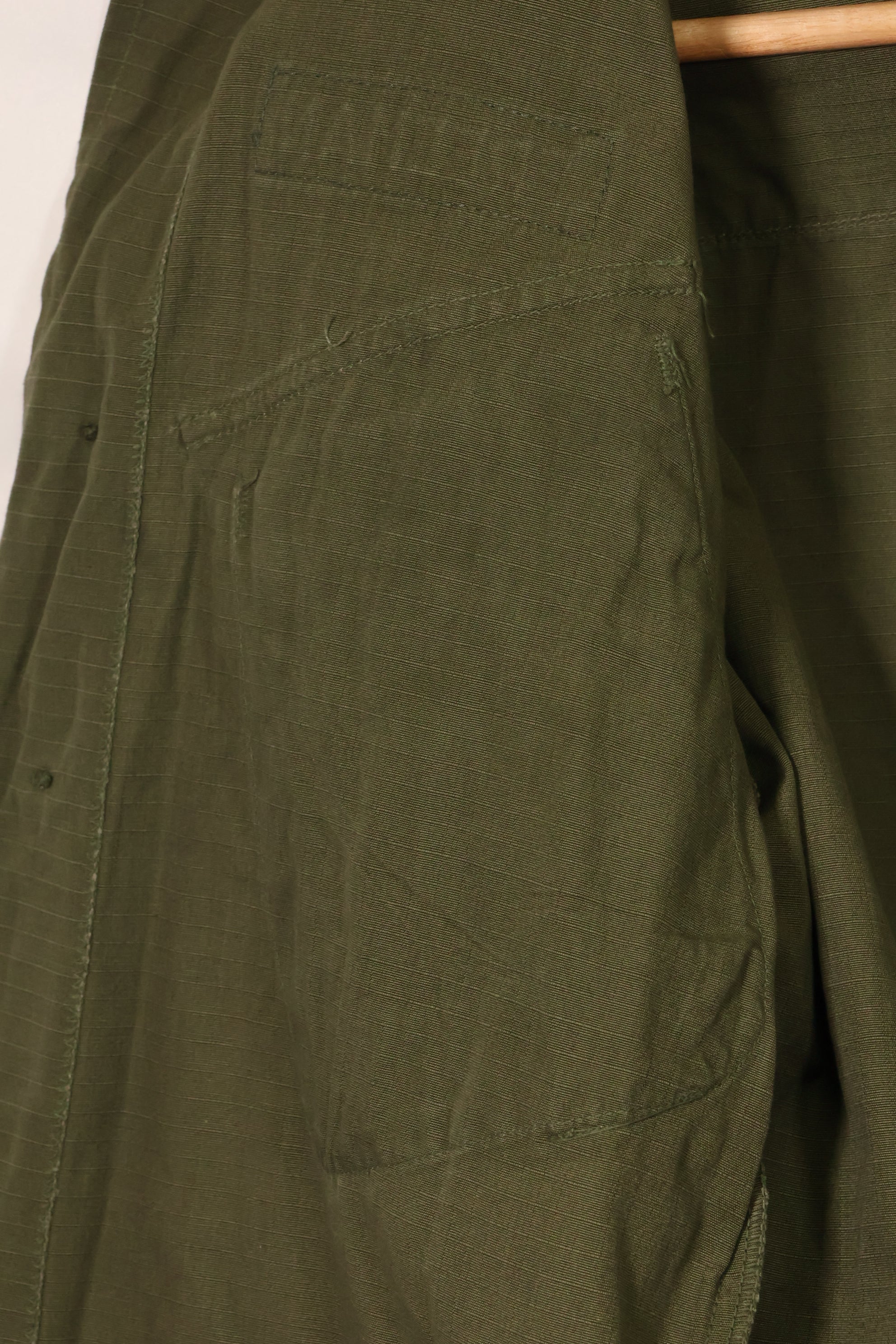 1969 Contract 4th Model Jungle Fatigue Jacket X-S-R Used with Patches