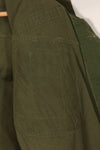 1969 Contract 4th Model Jungle Fatigue Jacket X-S-R Used with Patches
