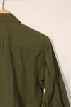 1969 Contract 4th Model Jungle Fatigue Jacket X-S-R Used with Patches