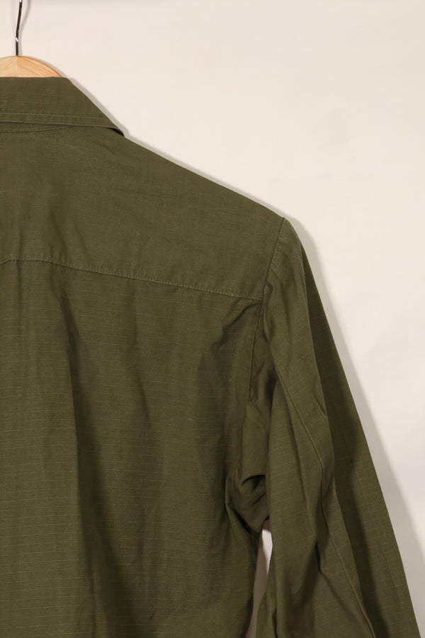 1969 Contract 4th Model Jungle Fatigue Jacket X-S-R Used with Patches