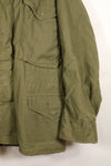 1974 Contract M-S M65 Field Jacket, 3rd Model, Used, Faded, With Patches