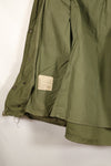 1974 Contract M-S M65 Field Jacket, 3rd Model, Used, Faded, With Patches