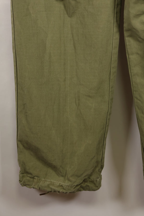 Circa 1967 XS-R size 4th Model Jungle Fatigue pants, used, released by a movie company.