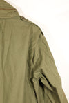 1974 Contract M-S M65 Field Jacket, 3rd Model, Used, Faded, With Patches