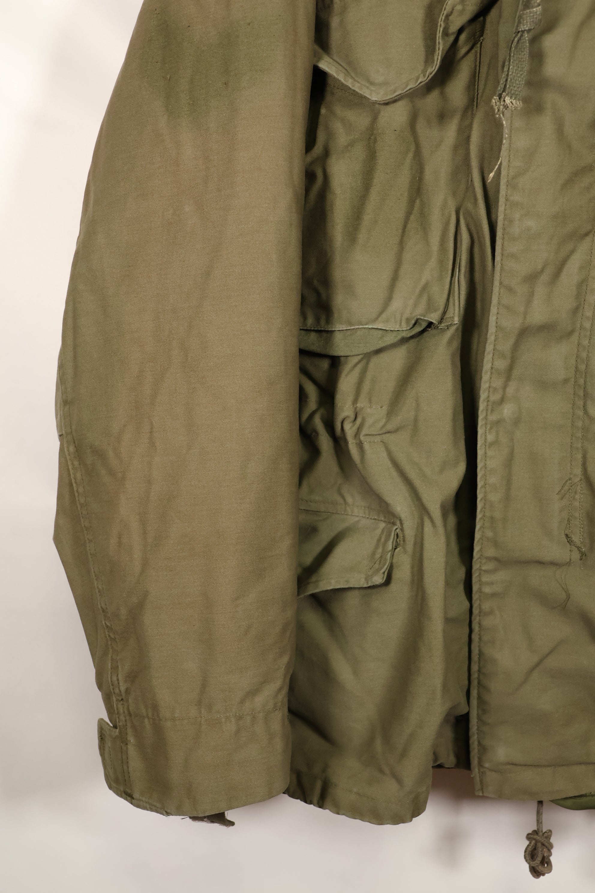 1980s Lot: M-S Set: M65 Field Jacket (3rd Model) with Liner, Used