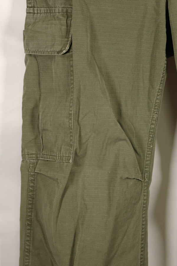 Circa 1969 Estimated size S-S 4th Model Jungle Fatigue pants, used, released by a movie company.