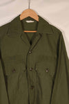 Real Poplin OG-107 Utility Shirt SMALL Used