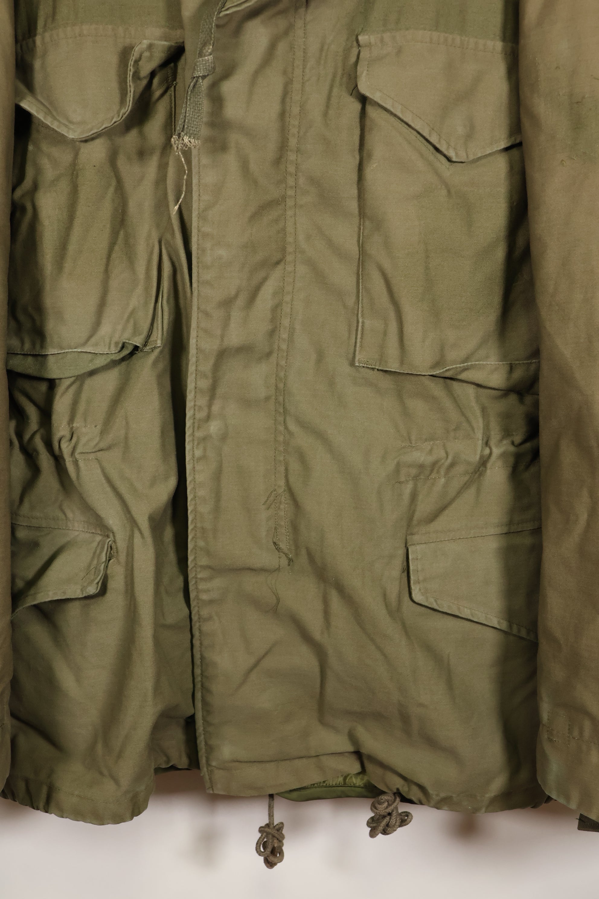 1980s Lot: M-S Set: M65 Field Jacket (3rd Model) with Liner, Used