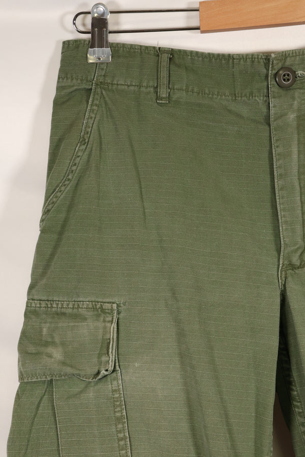 Circa 1969 S-R Size 4th Model Jungle Fatigue Pants, Used, Released by Film Company