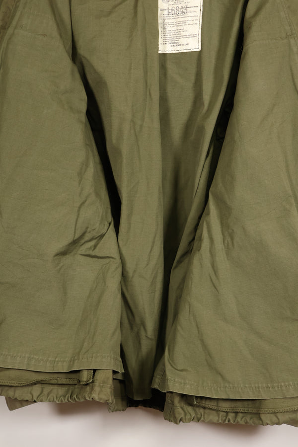 1980s Lot: M-S Set: M65 Field Jacket (3rd Model) with Liner, Used