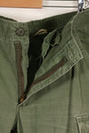 Circa 1969 S-R Size 4th Model Jungle Fatigue Pants, Used, Released by Film Company