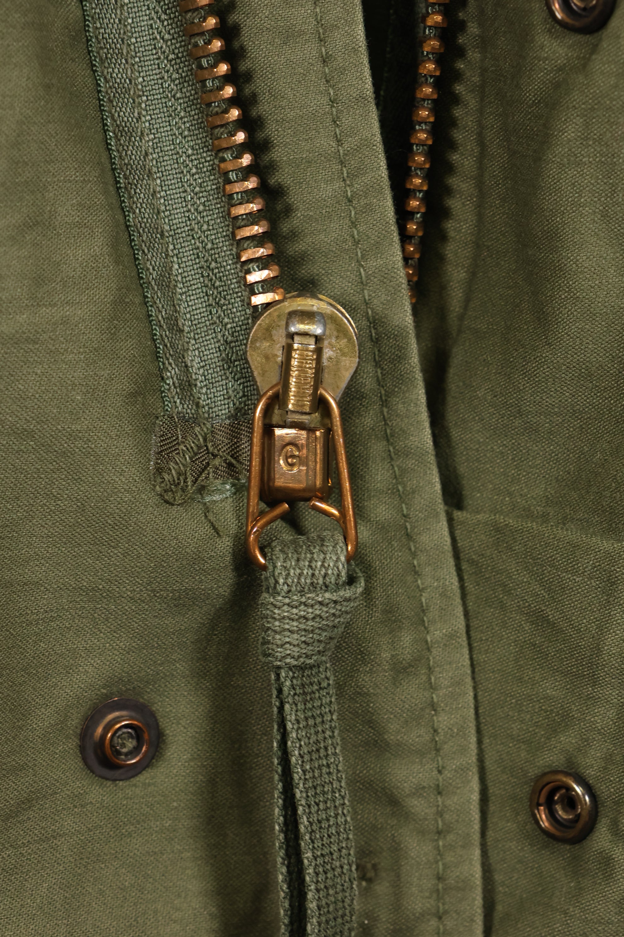 1970s Lot, Estimated M-R, 3rd Model M65 Field Jacket, Shows Heavy Wear, Used