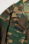 Thailand Taylor Made Former 1st SFG Troop Owned 1st Model Cut ERDL Jungle Fatigue Jacket Used