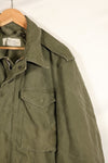 1957 Contract, S-S, U.S. Military, M51 Fold Jacket, No Liner, Faded, Used