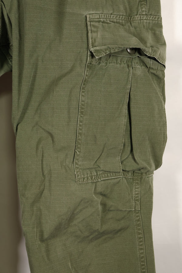 Circa 1969 S-R Size 4th Model Jungle Fatigue Pants, Used, Released by Film Company