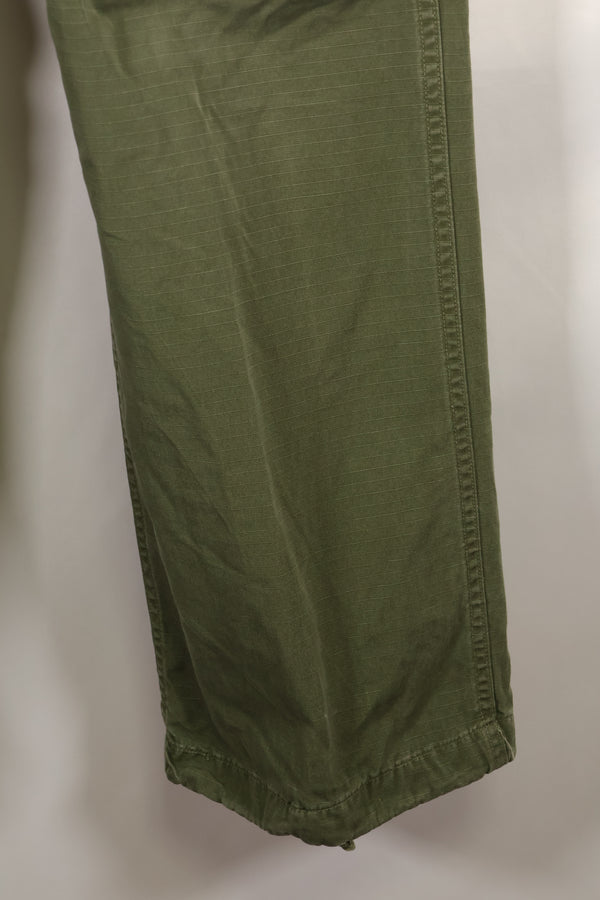 Circa 1969 S-R Size 4th Model Jungle Fatigue Pants, Used, Released by Film Company