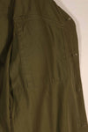 Real 1969 New Zealand Military OD Fatigue Shirt Size 39/41L, used condition