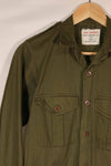 Real 1970 New Zealand Army OD Fatigue Shirt Size 1 Used