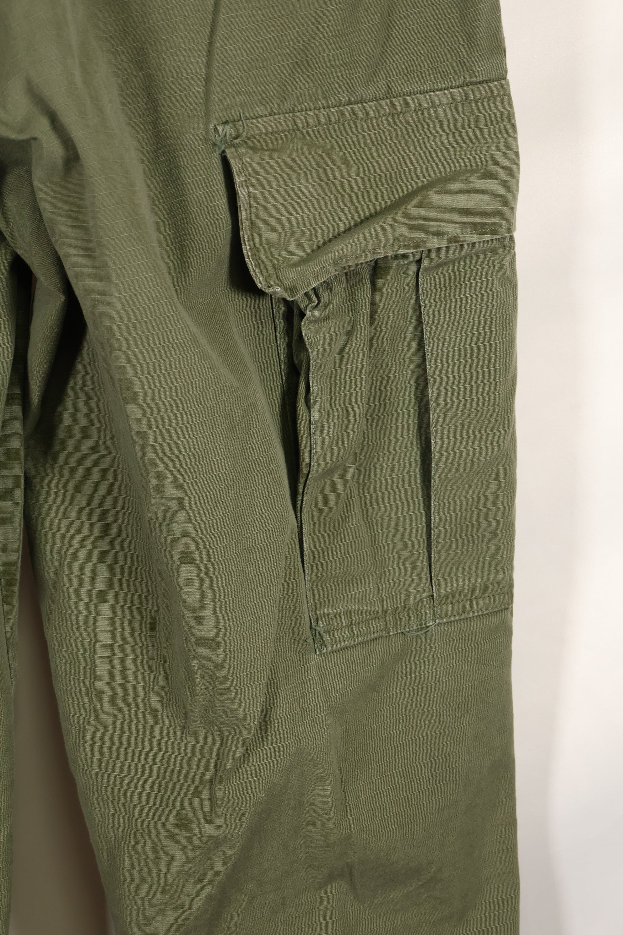 Circa 1968 S-R Size 4th Model Jungle Fatigue Pants, used, film company release B