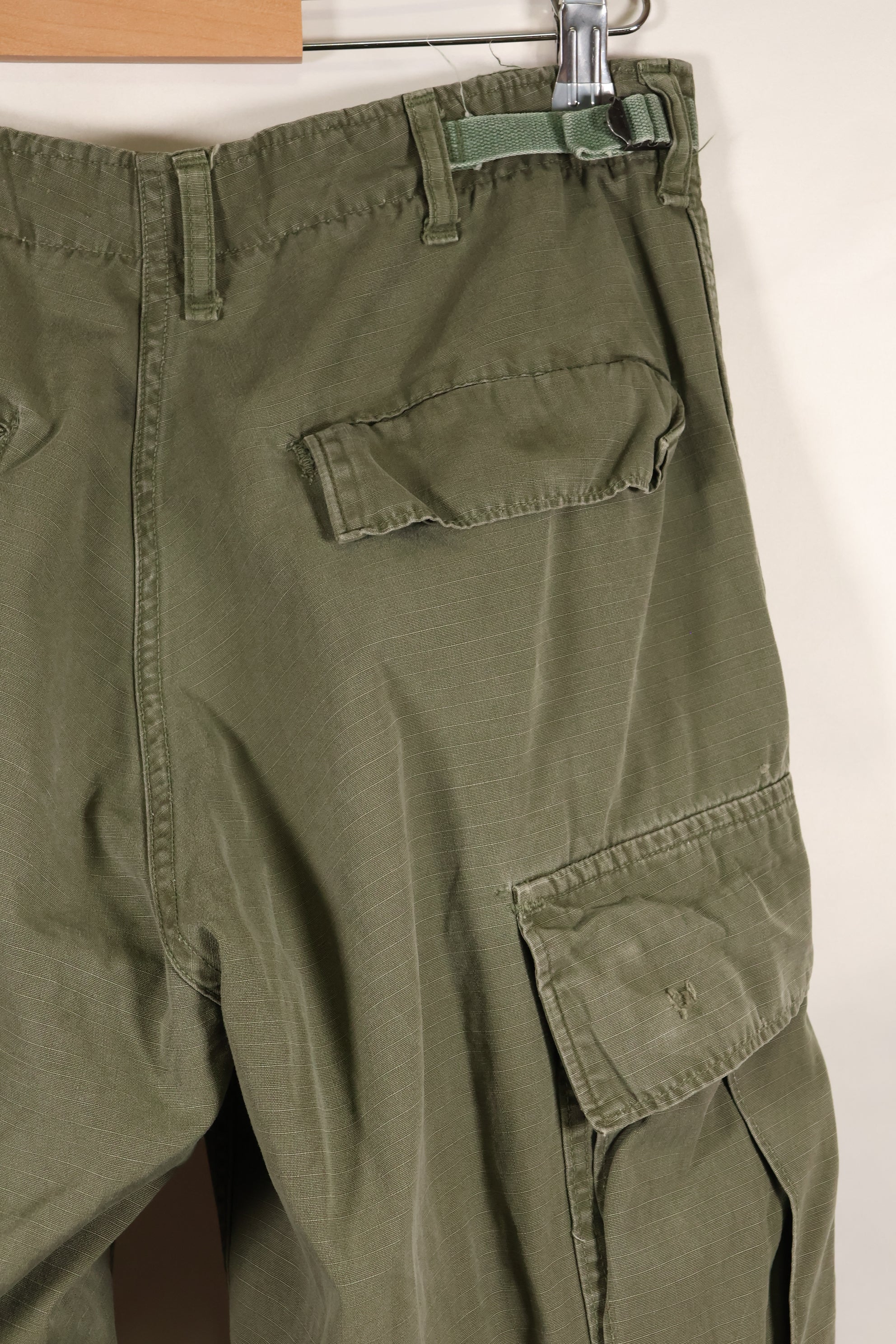 Circa 1969 S-R Size 4th Model Jungle Fatigue Pants, used, film company release B