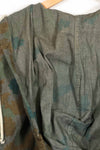 1962 East German Army NVA M58 Flächentarn sniper smock in Bluementarn camo, almost unused.