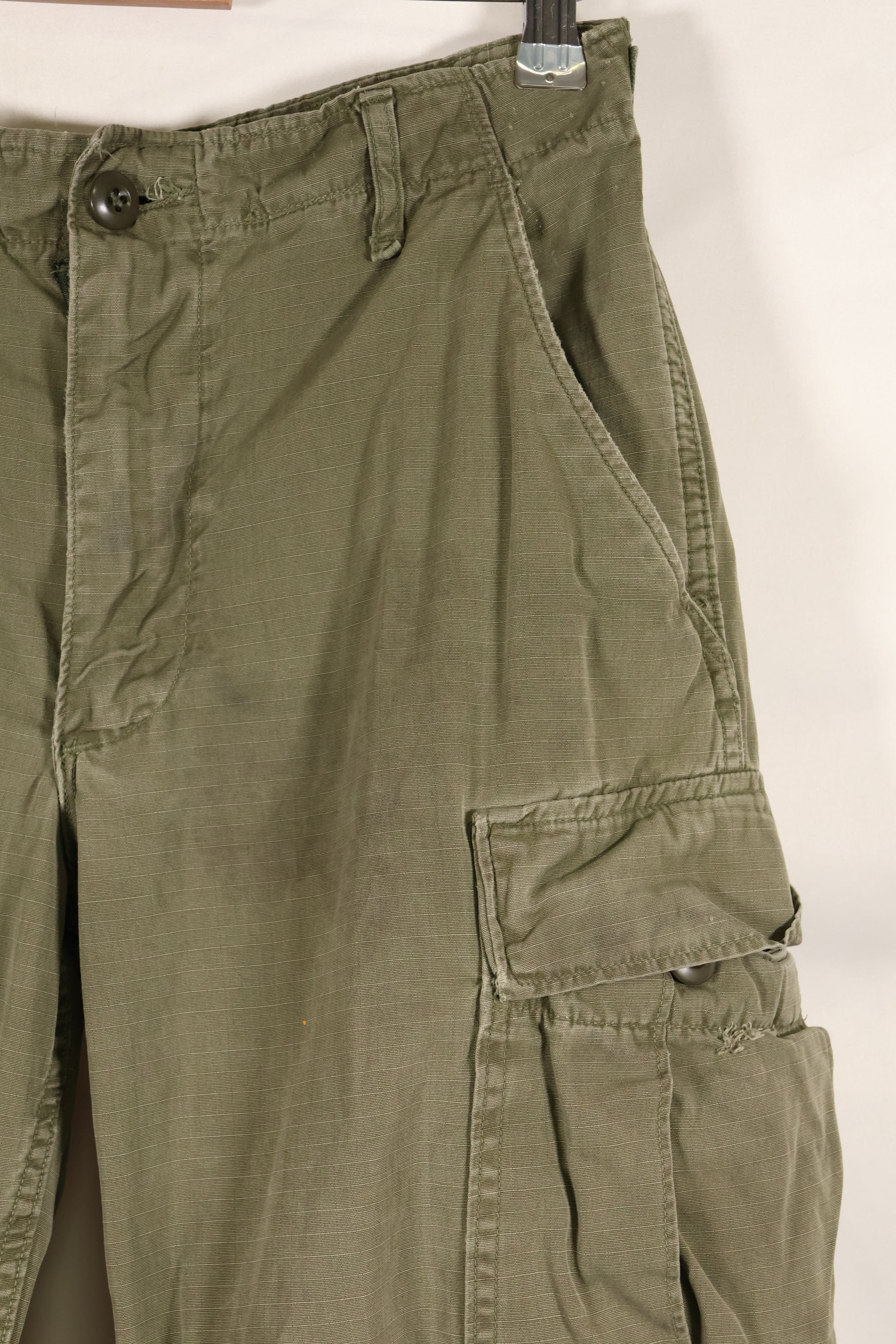 Circa 1969 S-R Size 4th Model Jungle Fatigue Pants, used, film company release, C