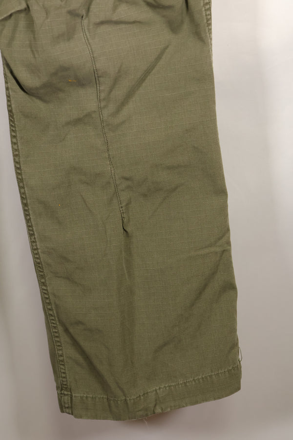 Circa 1969 S-R Size 4th Model Jungle Fatigue Pants, used, film company release, C