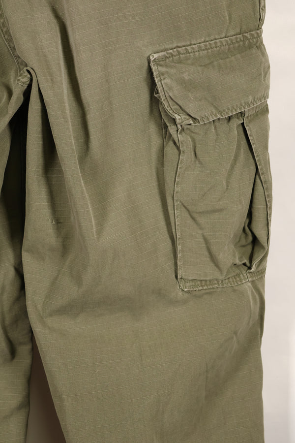 Circa 1969 S-R Size 4th Model Jungle Fatigue Pants, used, film company release, C