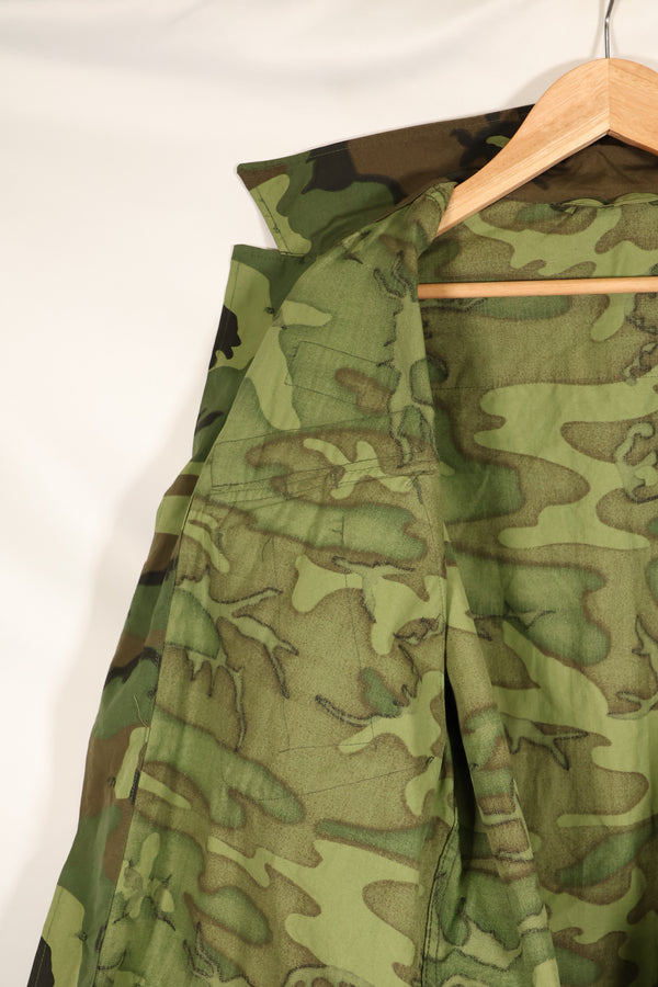 Circa 1966–67 | Estimated M-R | ERDL | Non-ripstop | Early print | Jungle fatigue jacket | Used