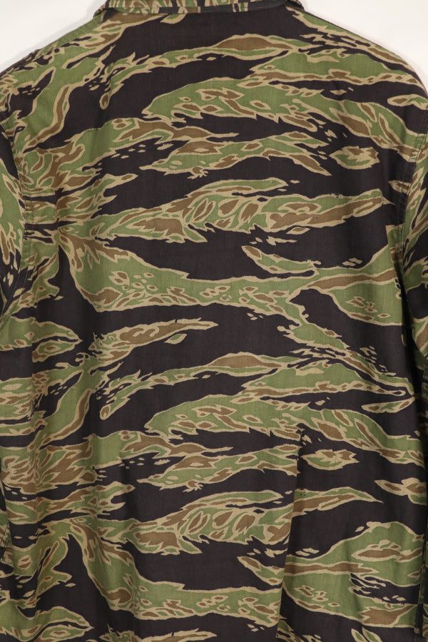 Real Tiger Stripe Shirt Late War Pattern Lightweight M Size Big size