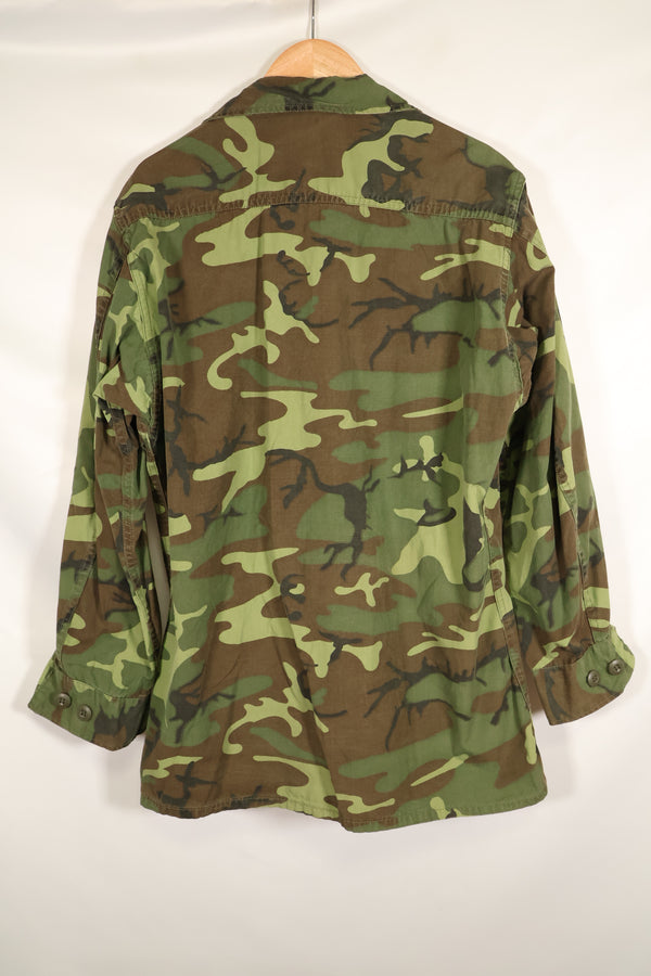 Circa 1966–67 | S-S | ERDL camouflage | Non-ripstop fabric | Early print | Minimal fading | Used