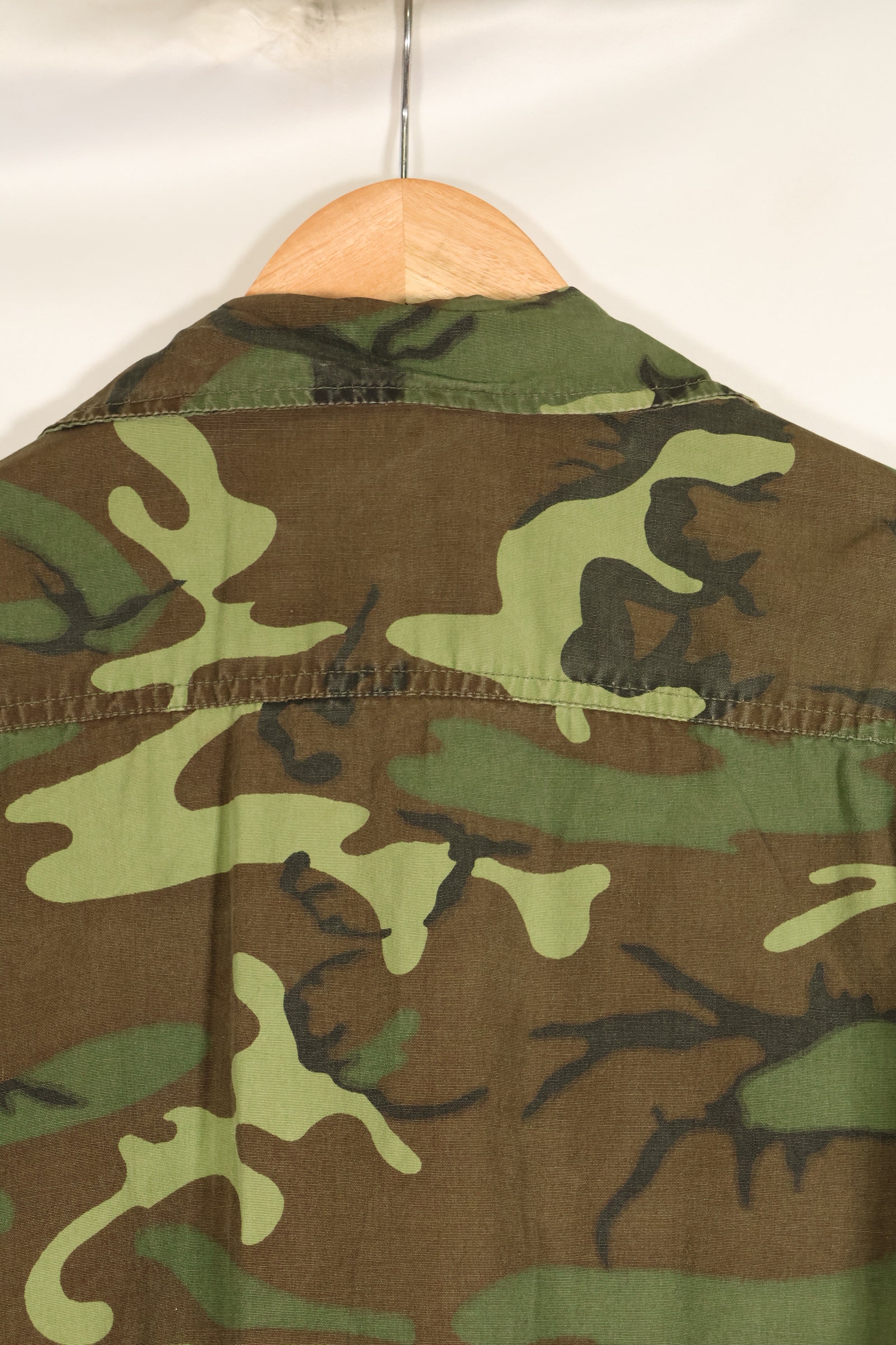 Circa 1966–67 | S-S | ERDL camouflage | Non-ripstop fabric | Early print | Minimal fading | Used