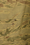 Real Late War Pattern US Size Tiger Stripe Shirt with Pocket Modification Used