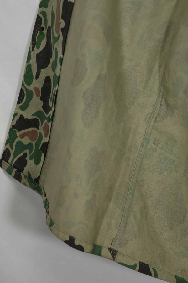 1980's Korean Army Frogskin camouflage HBT shirt, almost unused B