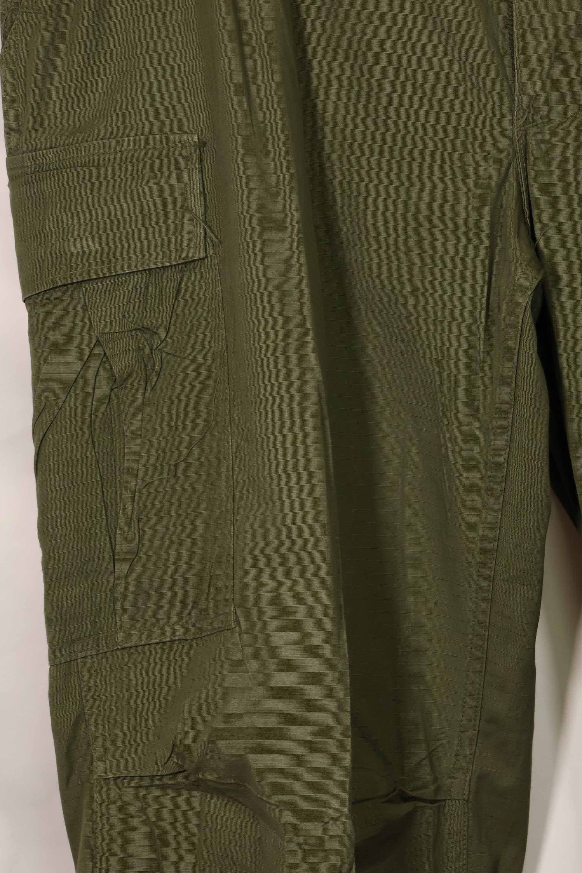 1969 Contract 4th Model Ripstop Jungle Fatigue Pants L-R Used