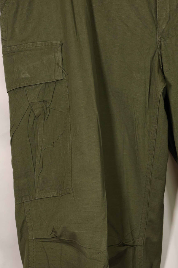 1969 Contract 4th Model Ripstop Jungle Fatigue Pants L-R Used