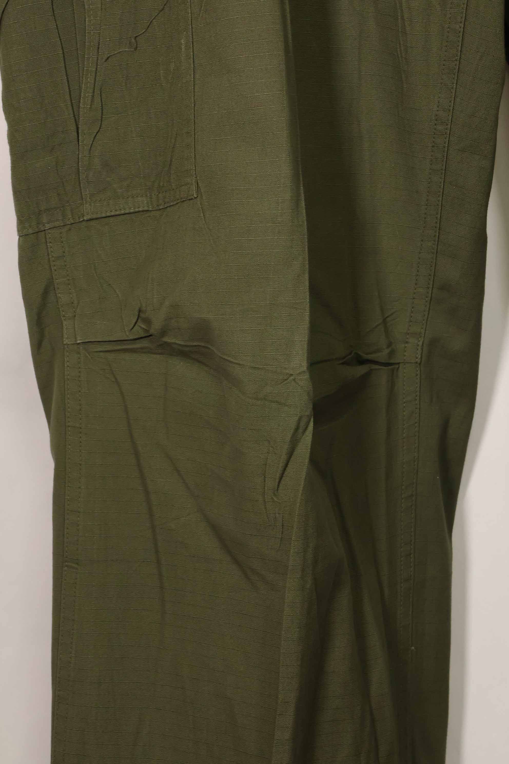 1969 Contract 4th Model Ripstop Jungle Fatigue Pants L-R Used