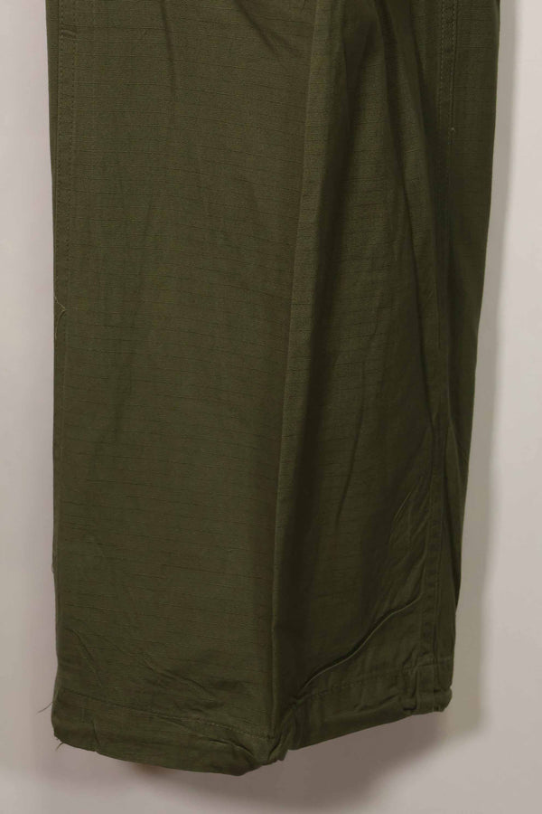 1969 Contract 4th Model Ripstop Jungle Fatigue Pants L-R Used