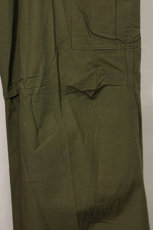 1969 Contract 4th Model Ripstop Jungle Fatigue Pants L-R Used