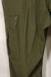 1969 Contract 4th Model Ripstop Jungle Fatigue Pants L-R Used