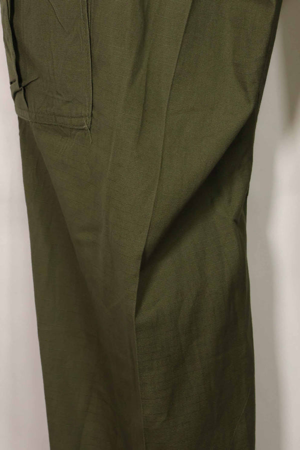 1969 Contract 4th Model Ripstop Jungle Fatigue Pants L-R Used